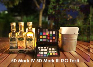 5D Mark III ve 5D Mark IV ISO Testi