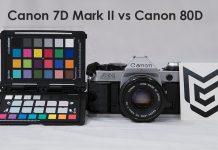 7D Mark II ve 80D ISO Testi