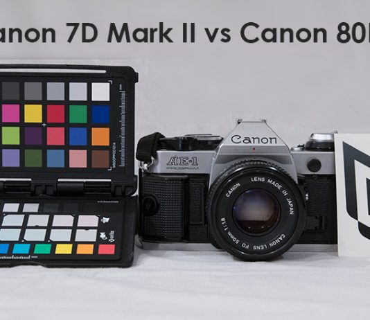 7D Mark II ve 80D ISO Testi