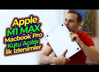Apple MacBook Pro M1 Max Kutu Açılımı