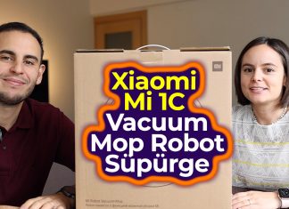 Xiaomi Mi 1C Vacuum Mop Robot Süpürge İncelemesi – Mert Gündoğdu
