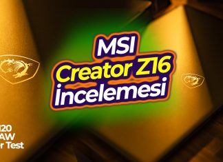 MACBOOK PRO’dan 5 KAT HIZLI ! MSI Creator Z16 Detaylı İncelemesi