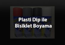 Plasti Dip ile Bisiklet Boyama