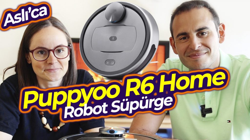 Puppyoo R6 Home Akıllı Navigasyonlu Robot Süpürge İnceleme - Mert Gündoğdu