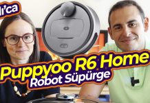 Puppyoo R6 Home Akıllı Navigasyonlu Robot Süpürge İnceleme