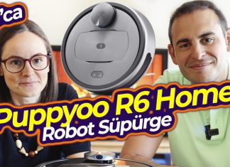 Puppyoo R6 Home Akıllı Navigasyonlu Robot Süpürge İnceleme
