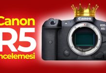 Canon EOS R5 İncelemesi – MEKANIN SAHİBİ GERİ DÖNDÜ! Canon EOS R5 İnceleme