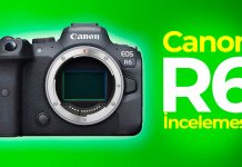 Canon EOS R6 İncelemesi – 4K 60p, 4:2:2 10 Bit, IBIS