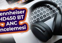 Sennheiser HD 450 BT Kablosuz Bluetooth ANC Kulak Üstü Kulaklık İncelemesi