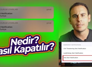 Test Alert Notification Nedir? Nasıl Kapatılır?
